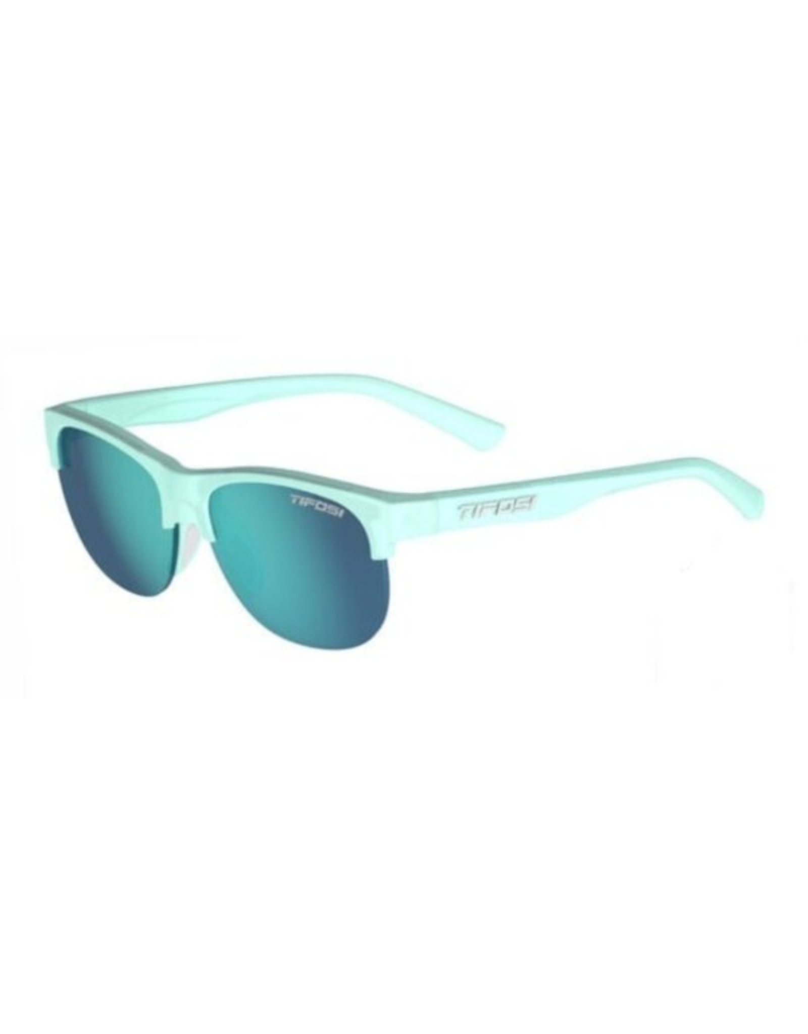 TIFOSI OPTICS SWANK SL SATIN CRYSTAL TEAL SKY BLUE