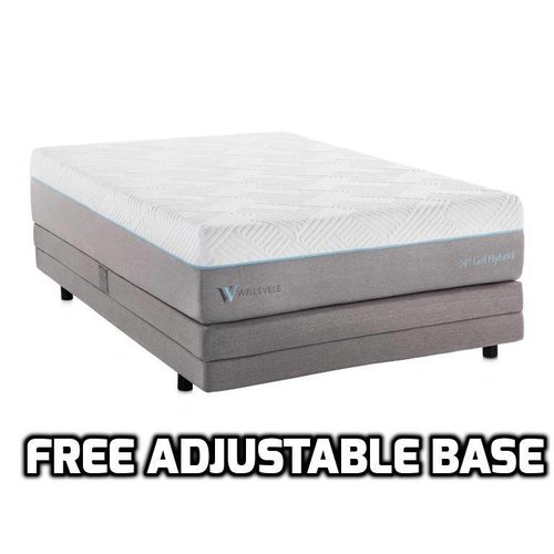 Wellsville Wellsville 14" Gel Hybrid - Full Wellsville Wellsville 14" Gel Hybrid - Full