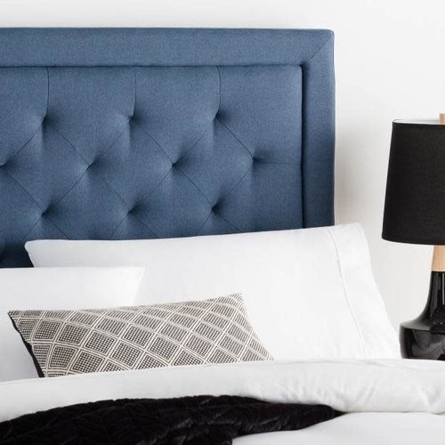 MALOUF STRUCTURES Rectangle Upholstered Headboard - Twin Atlantic MALOUF STRUCTURES Rectangle Upholstered Headboard - Twin Atlantic