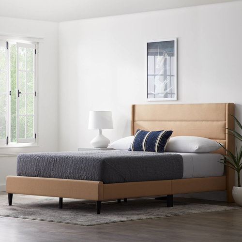WEEKENDER Beck Upholstered Platform Bed - Queen WEEKENDER Beck Upholstered Platform Bed - Queen