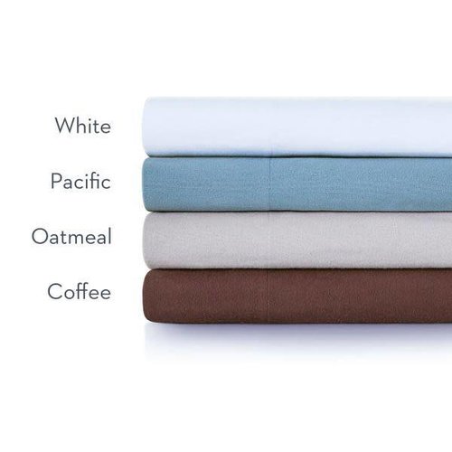 MALOUF WOVEN Portugese Flannel Sheet Set - Split King MALOUF WOVEN Portugese Flannel Sheet Set - Split King