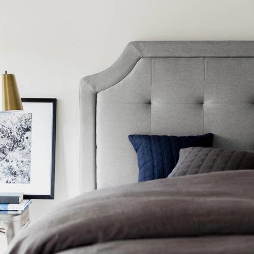 MALOUF STRUCTURES Carlisle Upholstered Headboard - King/California King MALOUF STRUCTURES Carlisle Upholstered Headboard - King/California King