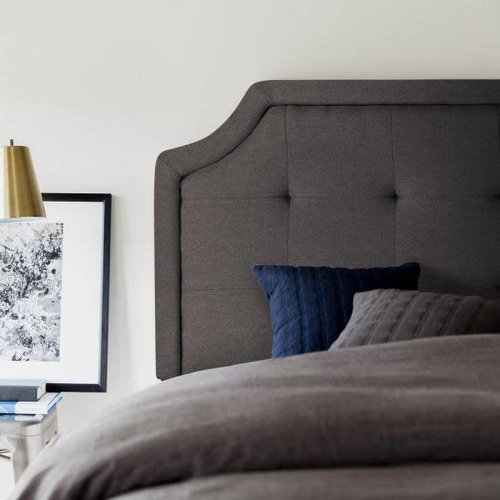 MALOUF STRUCTURES Carlisle Upholstered Headboard - Queen MALOUF STRUCTURES Carlisle Upholstered Headboard - Queen