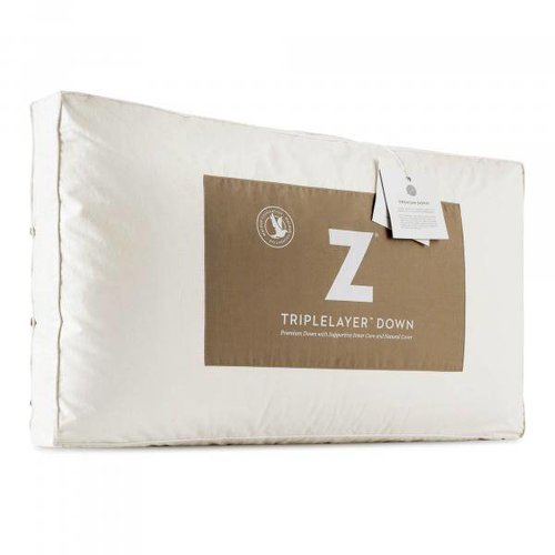 MALOUF Z™ TRIPLELAYER™ DOWN PILLOW - Queen MALOUF Z™ TRIPLELAYER™ DOWN PILLOW - Queen