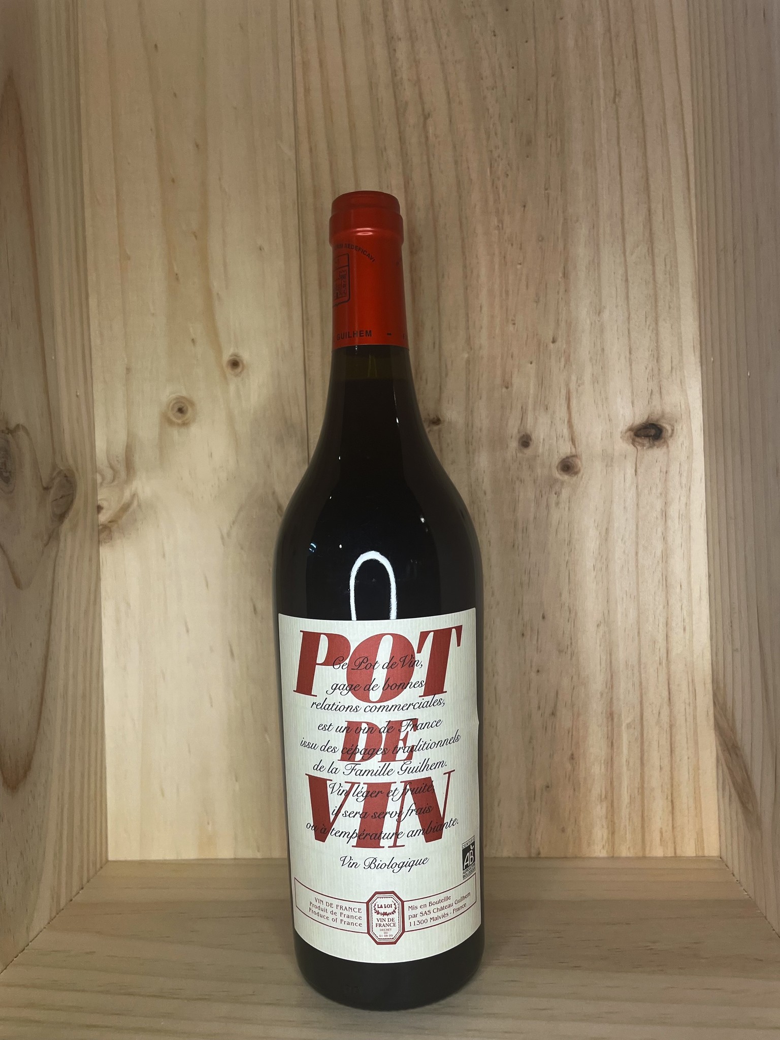 Chateau Guilhem Pot de Vin Merlot 2020 750ml Hunters Point Wines