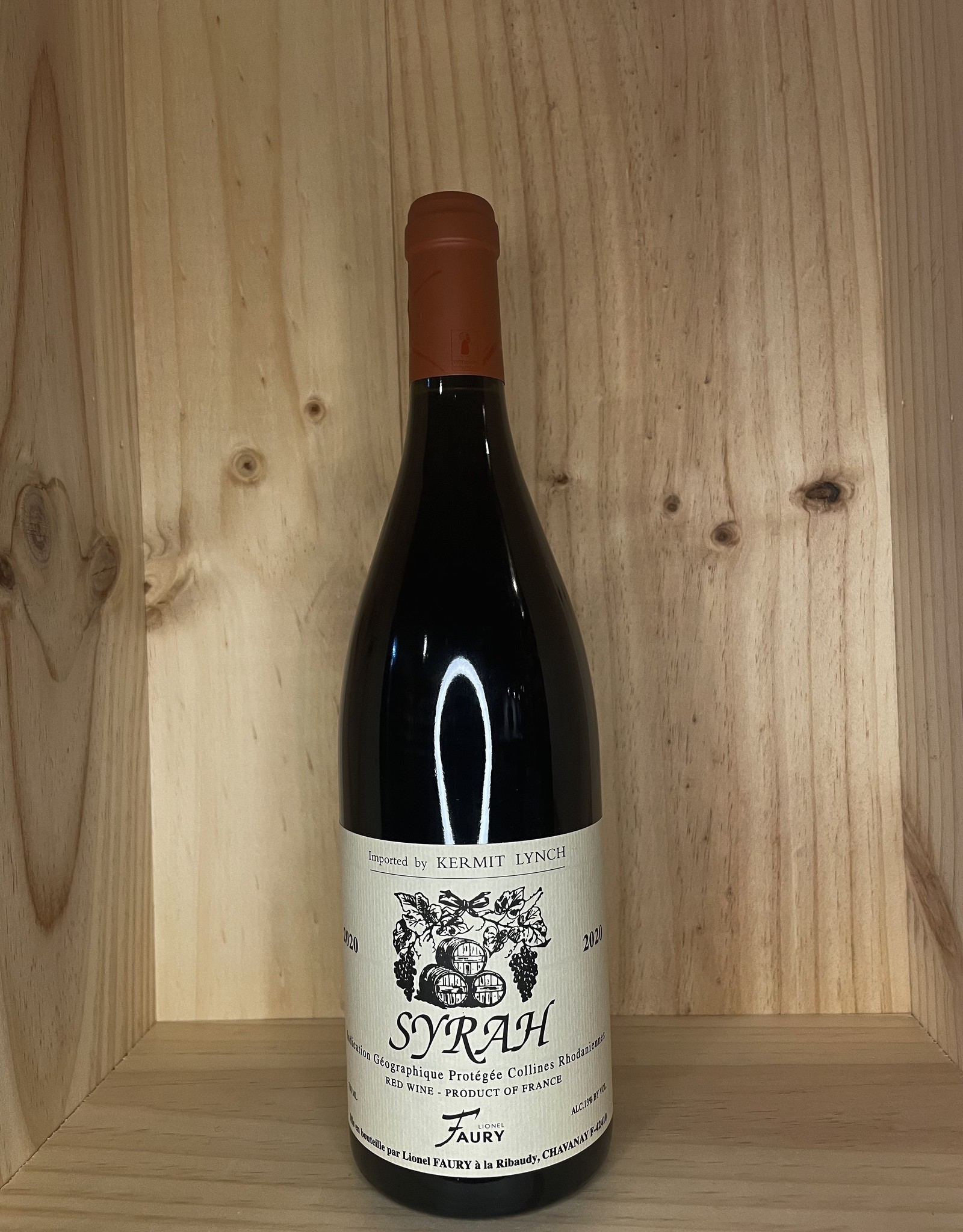 Domaine Faury Domaine Faury Vin de Pays des Collines Rhodaniennes Syrah 2023 750ml