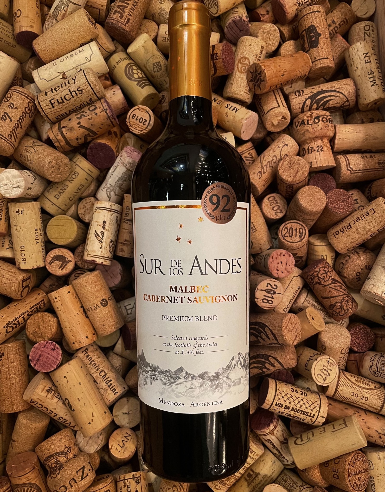 Sur de Los Andes  Cabernet Sauvignon-Malbec  2021 750ml