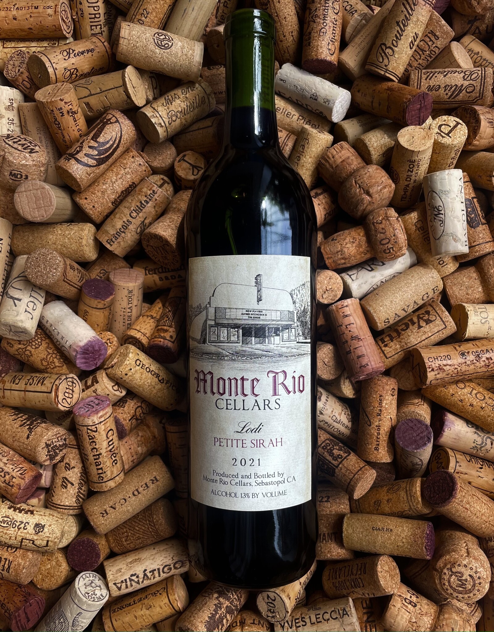 Monte Rio Cellars Petite Sirah Lodi 2021 750ml