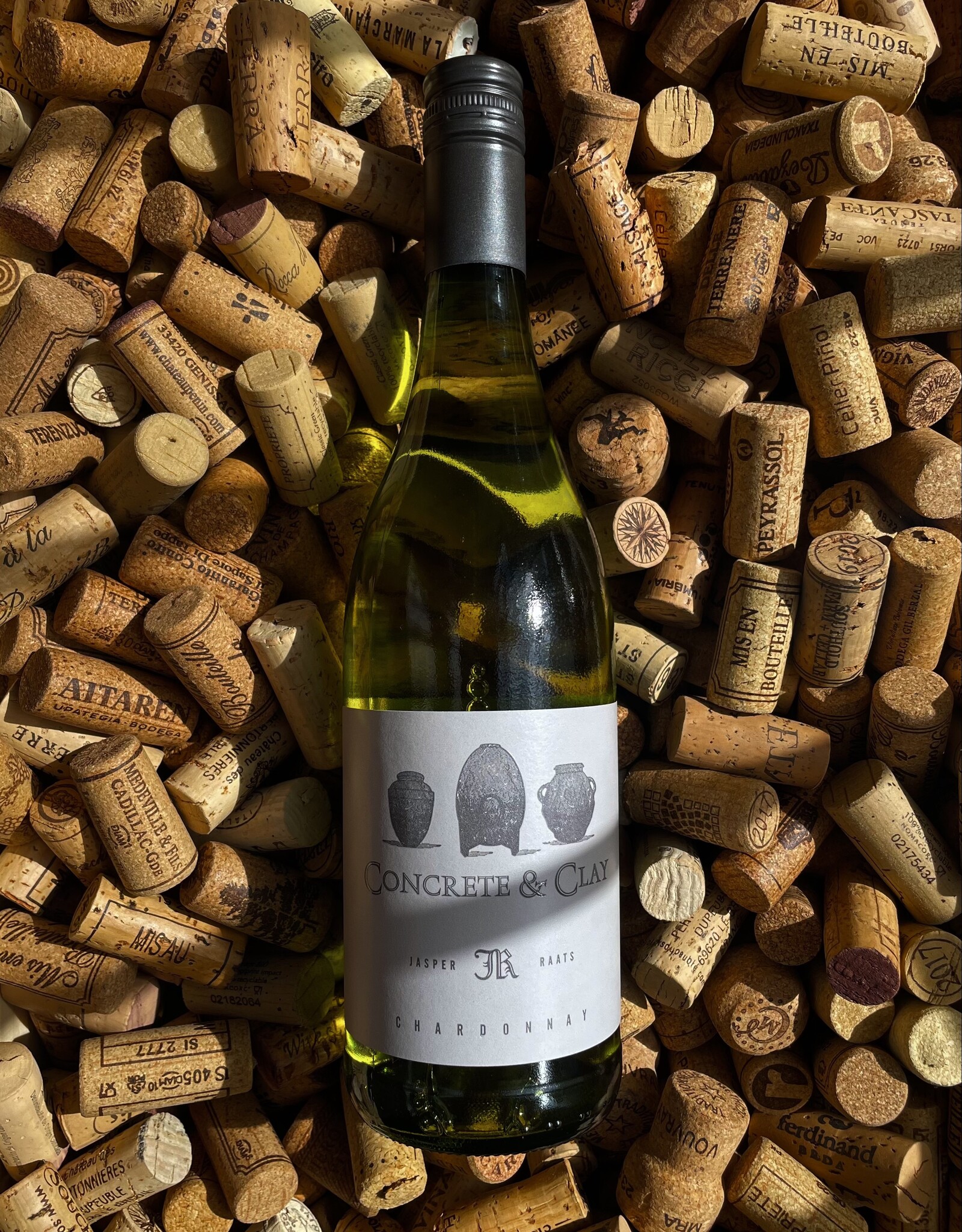 Jasper Raats 'Concrete & Clay' Stellenbosch Chardonnay 2022 750ml