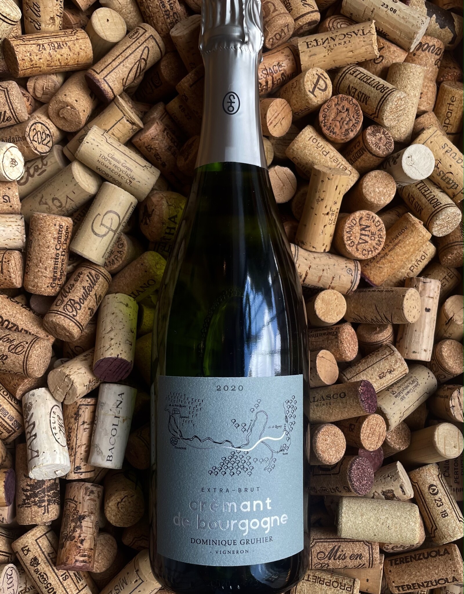 Domaine Dominique Gruhier Cremant de Bourgogne Extra Brut Millesime 2022 750ml