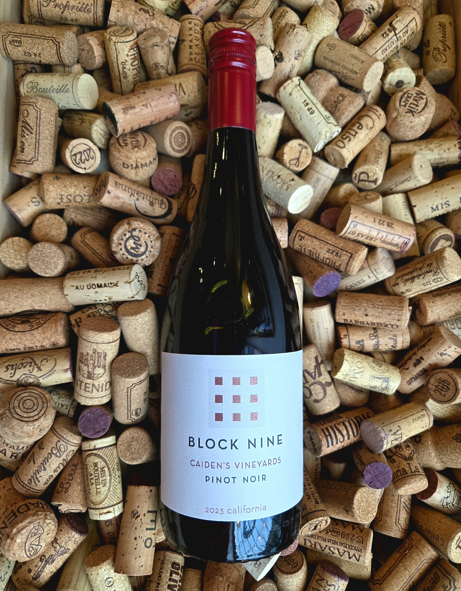 Block Nine Pinot Noir Caiden's Vineyards California 2022 750ml