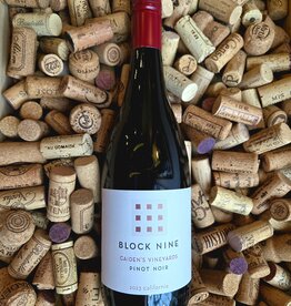 Block Nine Pinot Noir Caiden's Vineyards California 2022 750ml