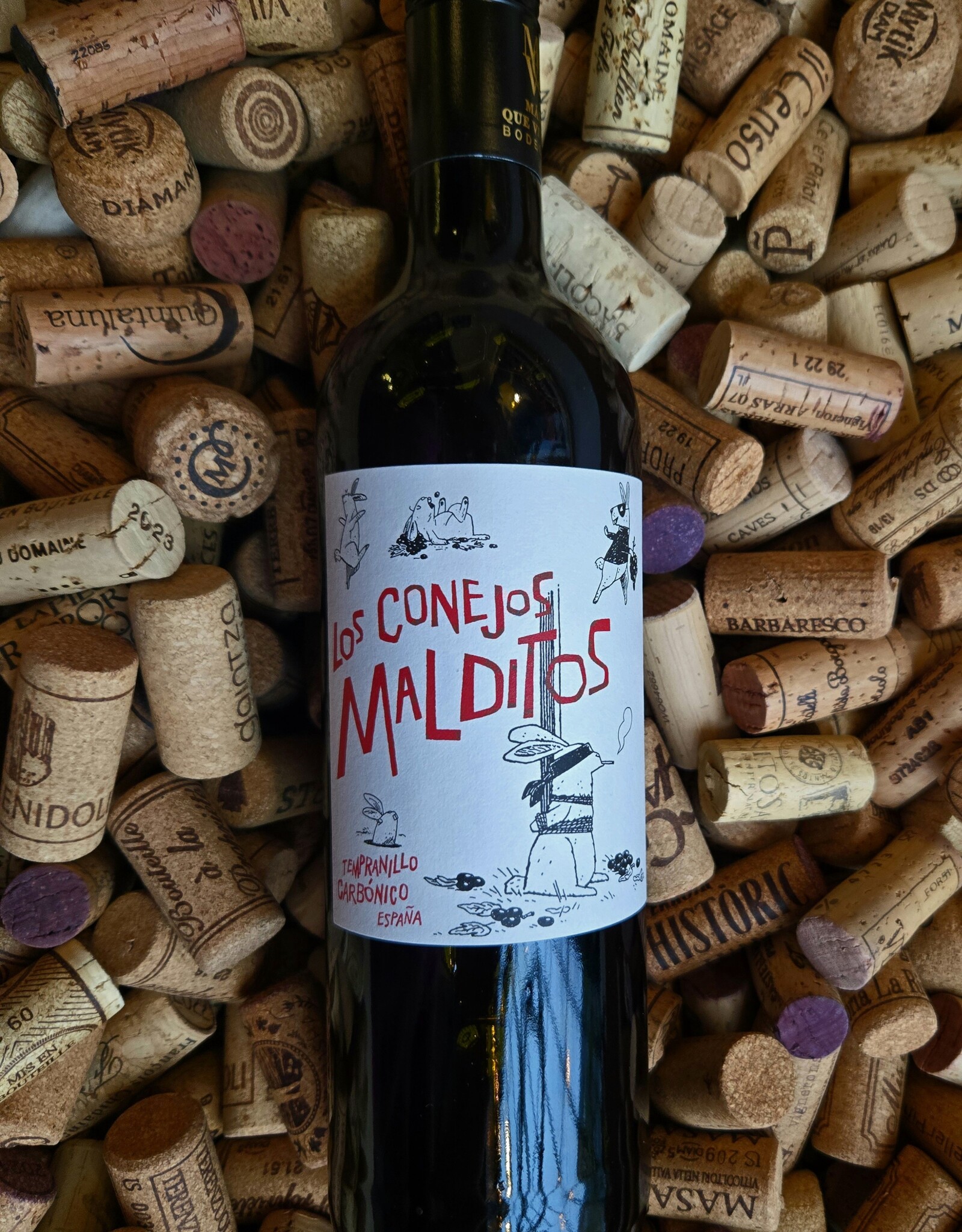 Bodegas mas Que Vinos 'Los Conejos Malditos' Tempranillo Carbonico 2023 750ml