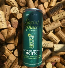 Social Hour Cocktails CUCUMBER MATCHA MOJITO 250ml CAN