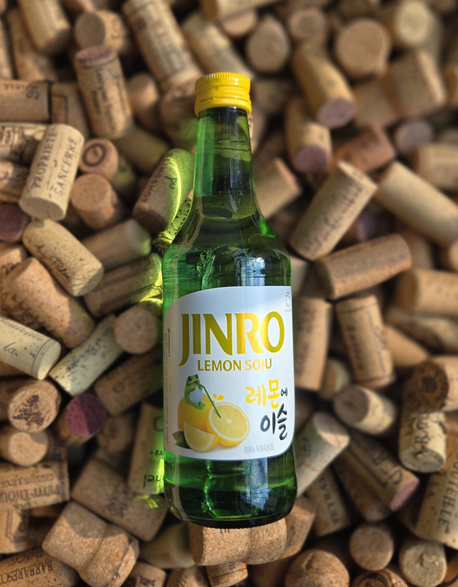 Jinro Chamisul LEMON Soju 375ml