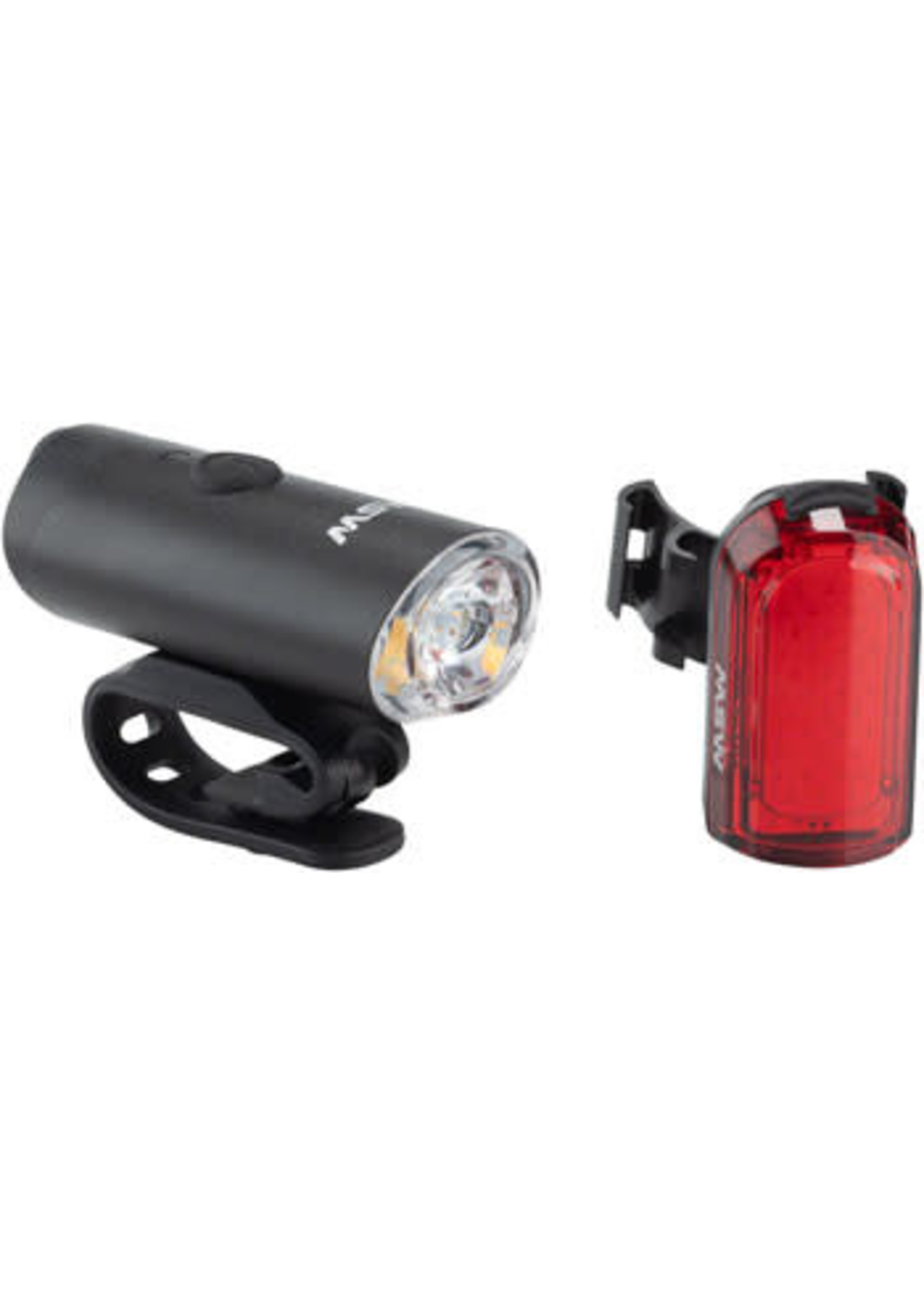 MSW MSW Tigermoth 500 USB Lightset, 500 Lumen Headlight and 20 Lumen Taillight, Black