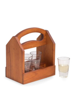 Wooden Shot Glass Holder