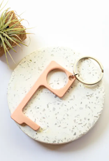 No Touch Keyring Rose Gold