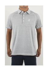 Toes on the Nose Raglan Polo Mist Gray