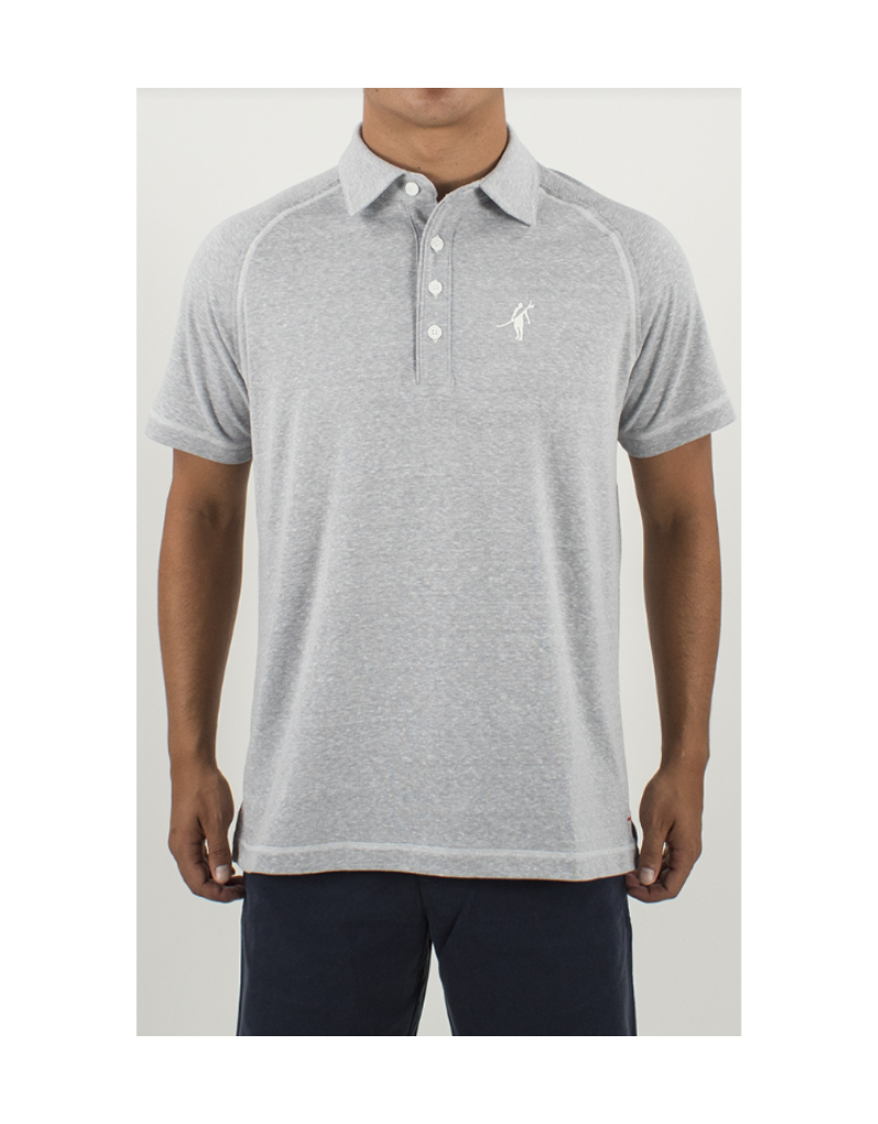 Raglan Polo Mist Gray