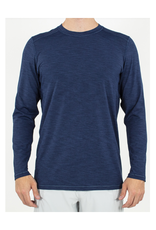 Toes on the Nose Training Perf LS Crew - Navy Heather