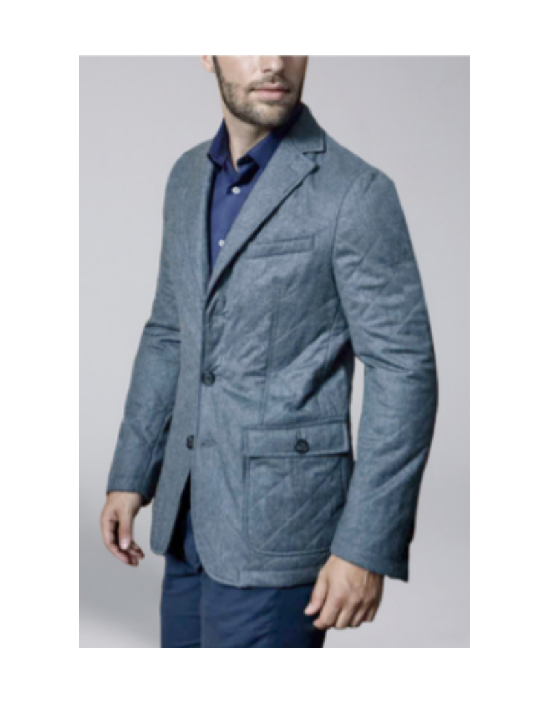Cardinal Quilted Jacket Grey