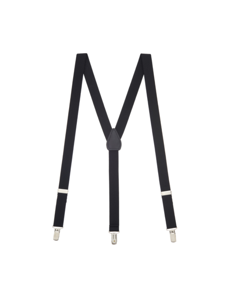MB Suspenders - Black Solid