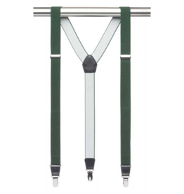 MB Suspenders - Dark Green Solid