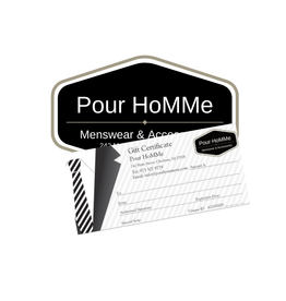 Pour HoMMe GIFT CERTIFICATE $150