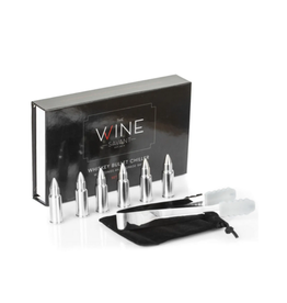 Whiskey Cooling Stones - Silver
