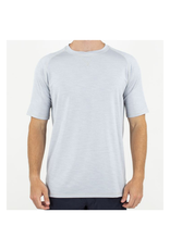 Toes on the Nose Training Perf Tee  Crew - Lt Grey