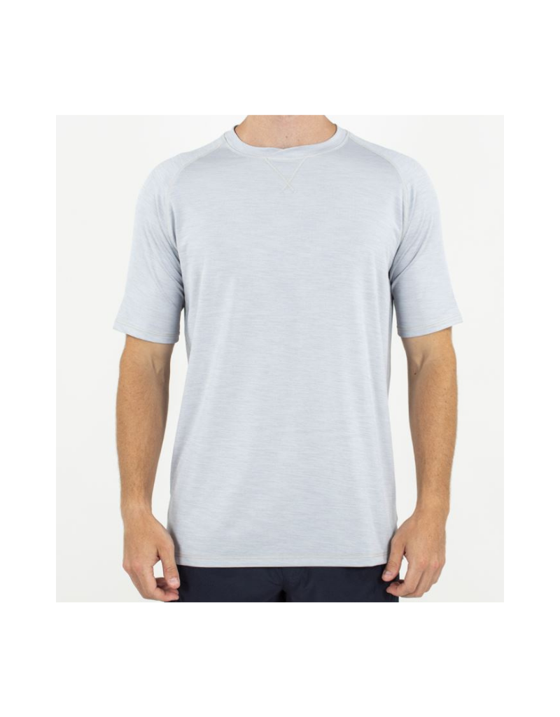 Training Perf Tee  Crew - Lt Grey