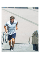 Toes on the Nose Training Perf Tee  Crew - Lt Grey