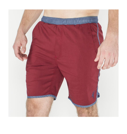 Toes on the Nose Volley Swim Shorts - Red / Navy