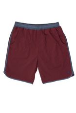 Toes on the Nose Volley Swim Shorts - Red / Navy