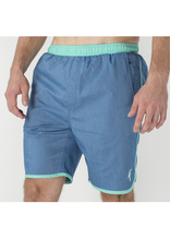 Toes on the Nose Volley Swim Shorts - Navy / Green
