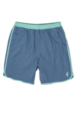 Volley Swim Shorts - Navy / Green