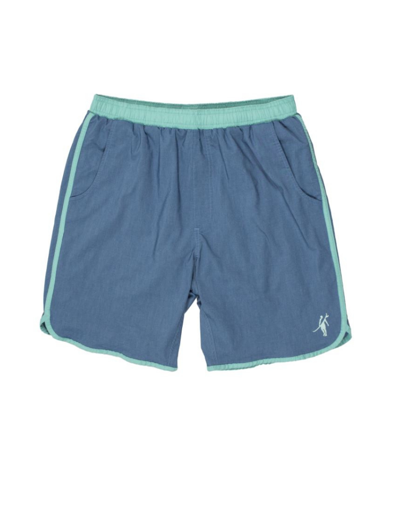 Volley Swim Shorts - Navy / Green