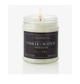 Luxparson Luxe Candles: Vanille & Scotch