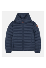 Save the Duck: Boys Puffer Black/Navy