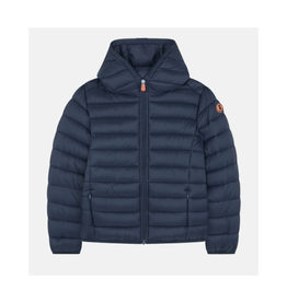 Save the Duck: Boys Puffer Black/Navy