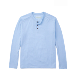 Fair Harbor FH The Seabreeze Henley - Blue Glow