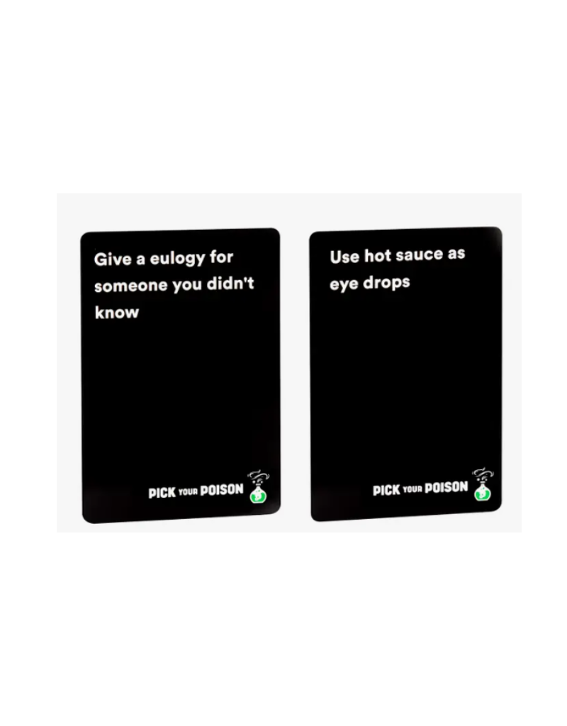 Adult Games - Pick Your Poison