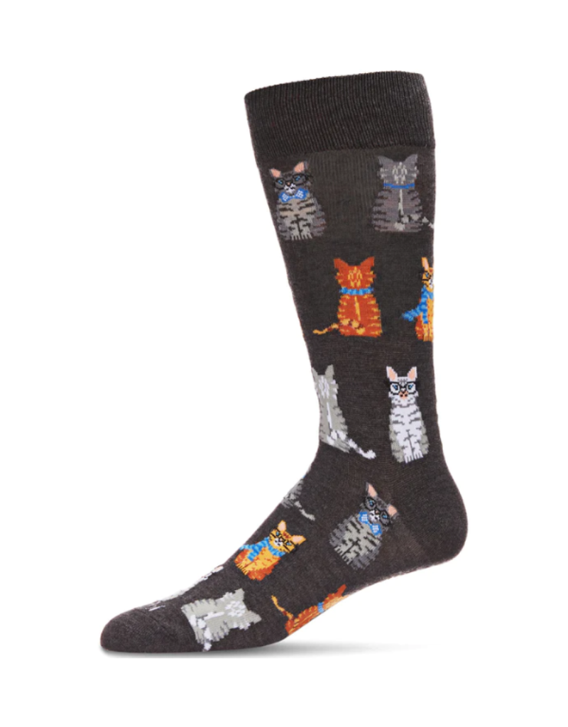 Cats with Glasses Socks