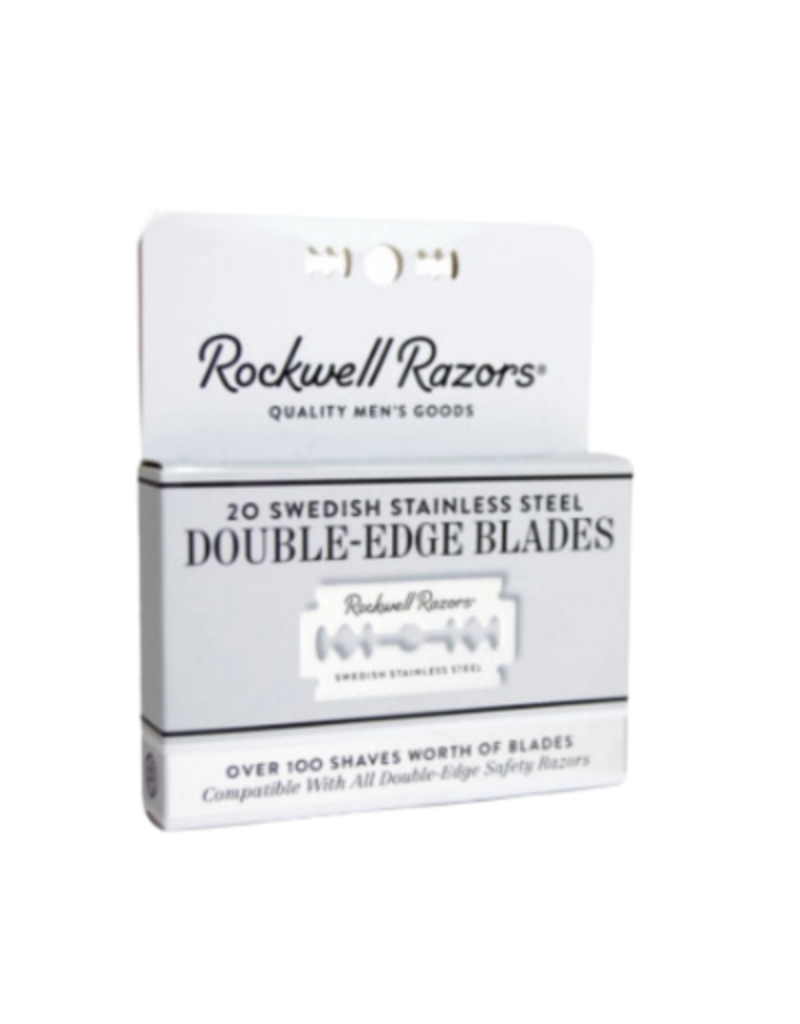 Rockwell Double Edge Razors Blades 20 Pack