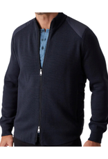 Raffi Raffi Nylon Quilted Back Jacket - Navy