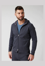 Raffi Raffi Full Zip Hoodie Aqua Cotton