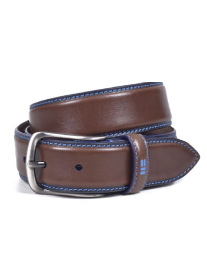 MB Sport - Brown / Blue Stitching