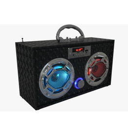 Wireless 3D Boombox with FM Radio