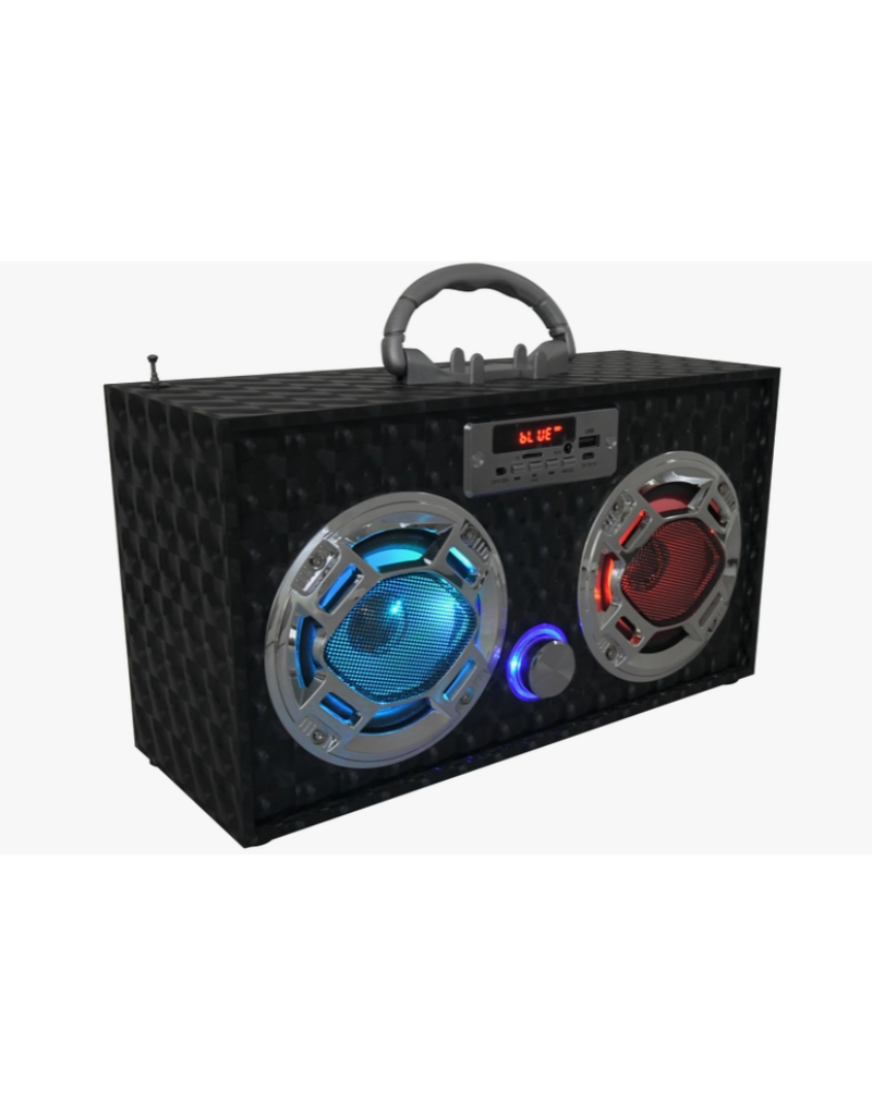 Wireless 3D Boombox with FM Radio